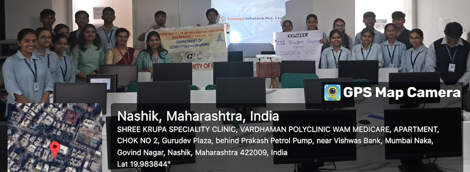 Industrial Visit to Sumago Infotech Pvt. Ltd., Nashik (A.Y. 2023-2024)