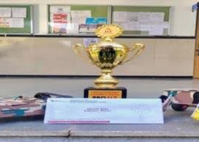 1st prize in National level Robo Race Competition