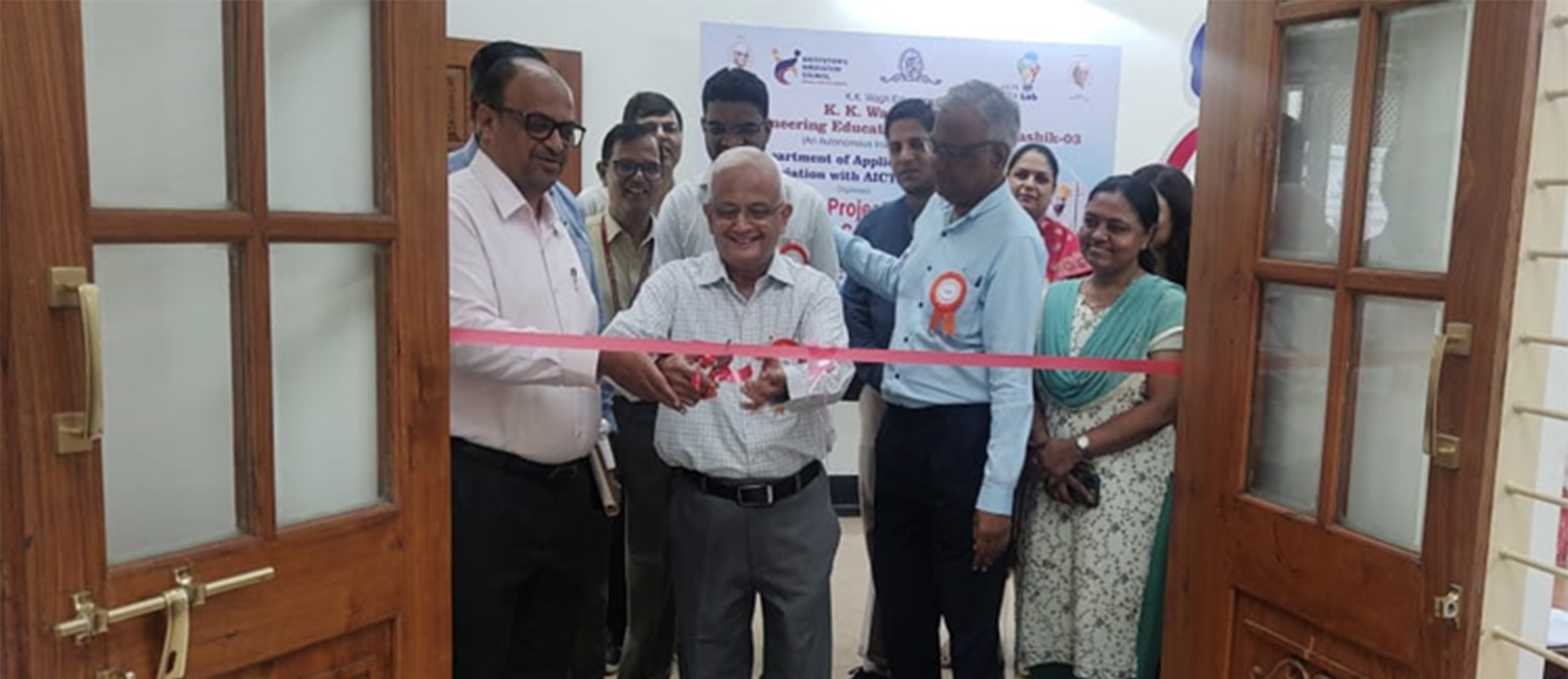 Inauguration of F.Y. B.Tech Project Exhibition cum contest on Monday