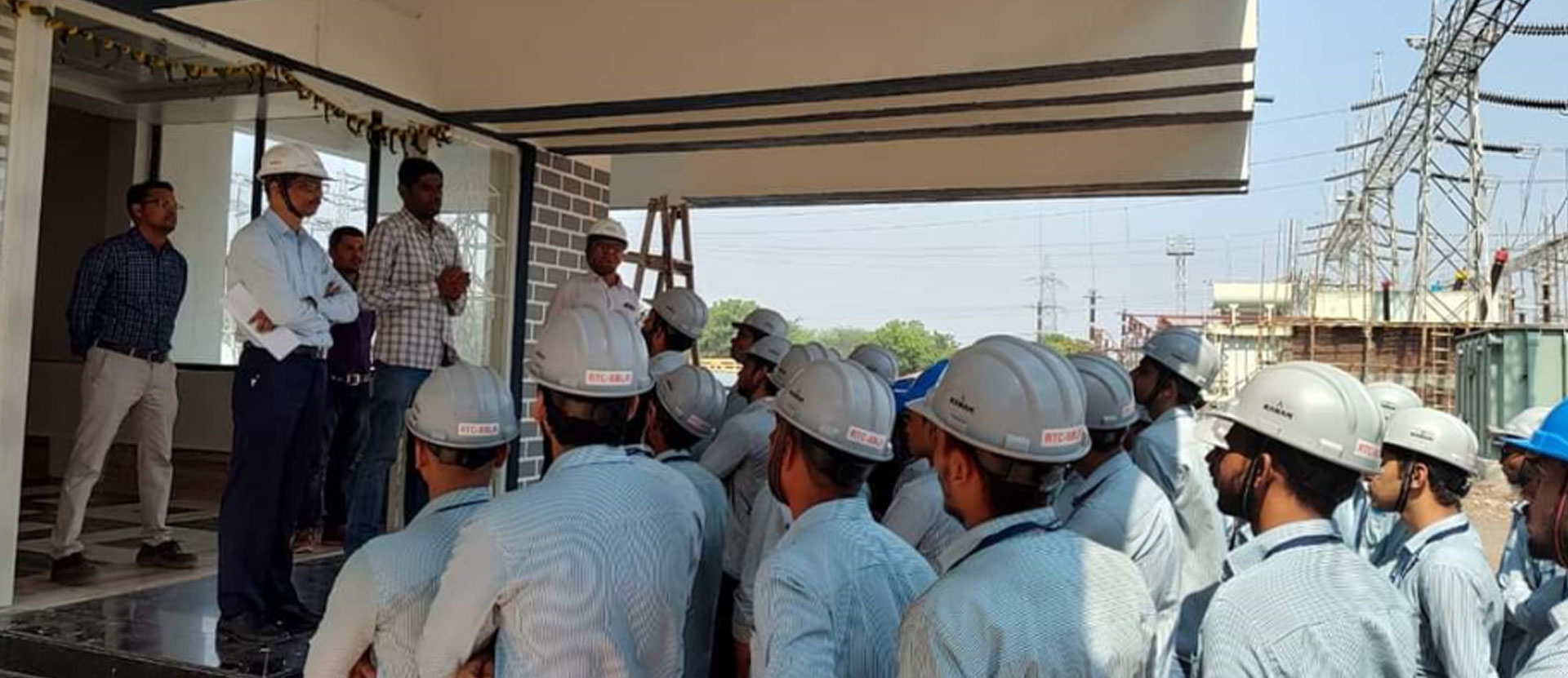  Industrial Visit for B.E  students was conducted on 30th October 2023 to 400KV substation at Bhabhaleshwar.