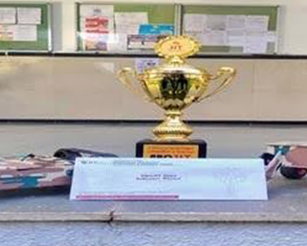 1st prize in National level Robo Race Competition