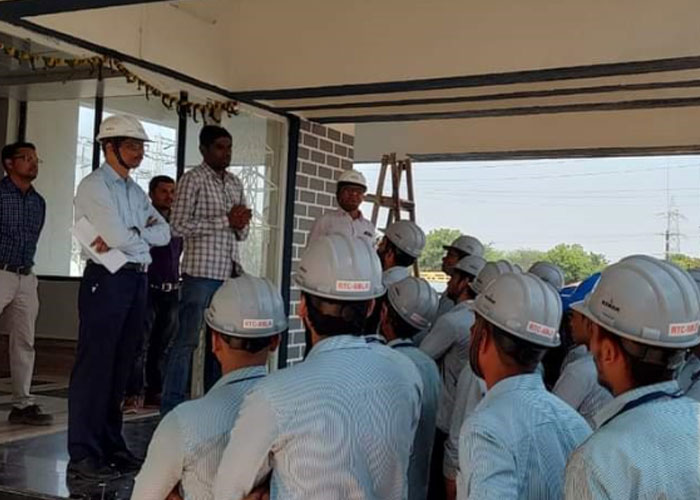  Industrial Visit for B.E  students was conducted on 30th October 2023 to 400KV substation at Bhabhaleshwar.