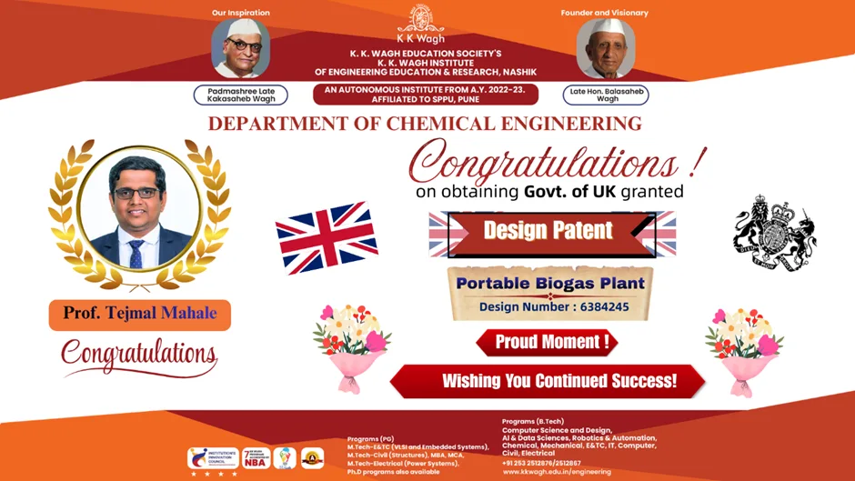 International Recognition – UK Design Patent